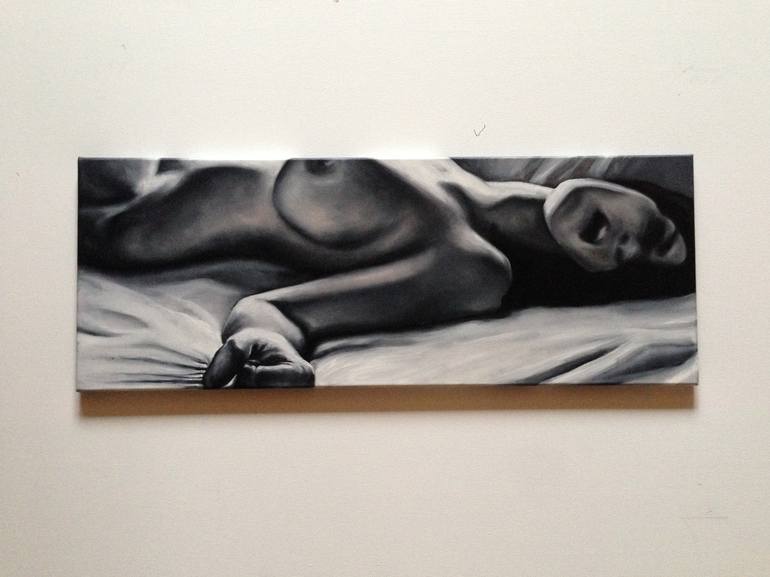 Original Fine Art Erotic Painting by Anna Kozyreva