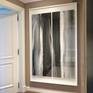 Vertical Skies . Diptych installed at an entrance . Black and white photography from Andrea Alkalay. Fine Art