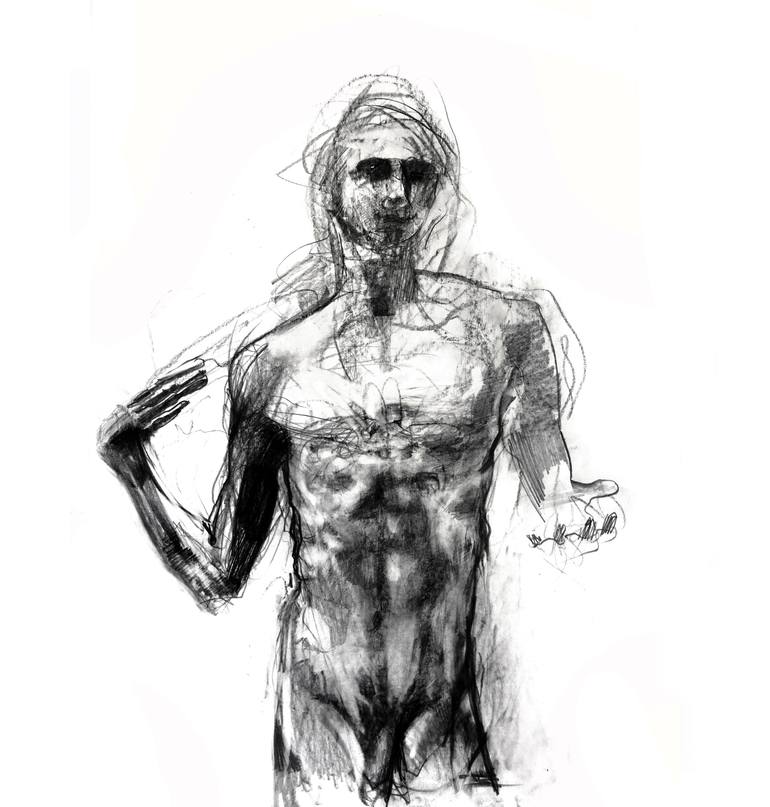 Bodysculpt No. 69.3 Drawing by Joanna Żochowska | Saatchi Art