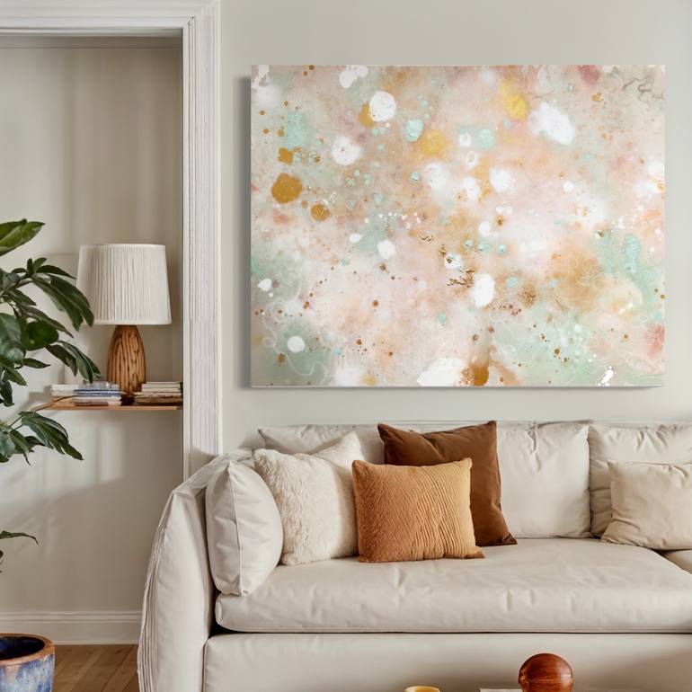 Original Color Field Painting Abstract Painting by Natalia Schäfer