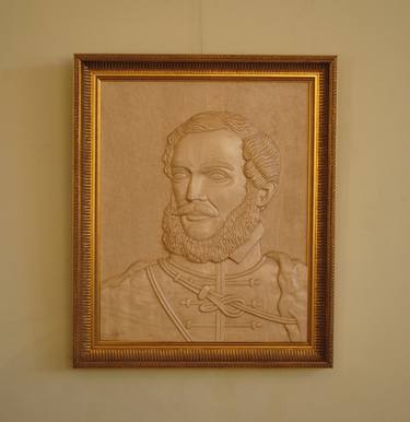 Lajos Kossuth portrait relief thumb