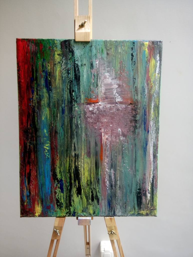 Original Abstract Painting by Gayan Fonseka