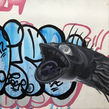 Print of Graffiti Paintings by Jasmine Alleger