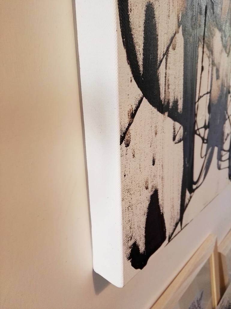 Original Abstract Expressionism Abstract Painting by Michele Omiccioli