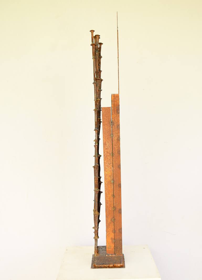 Original Abstract Expressionism Pop Culture/Celebrity Sculpture by Cesar Rizzi
