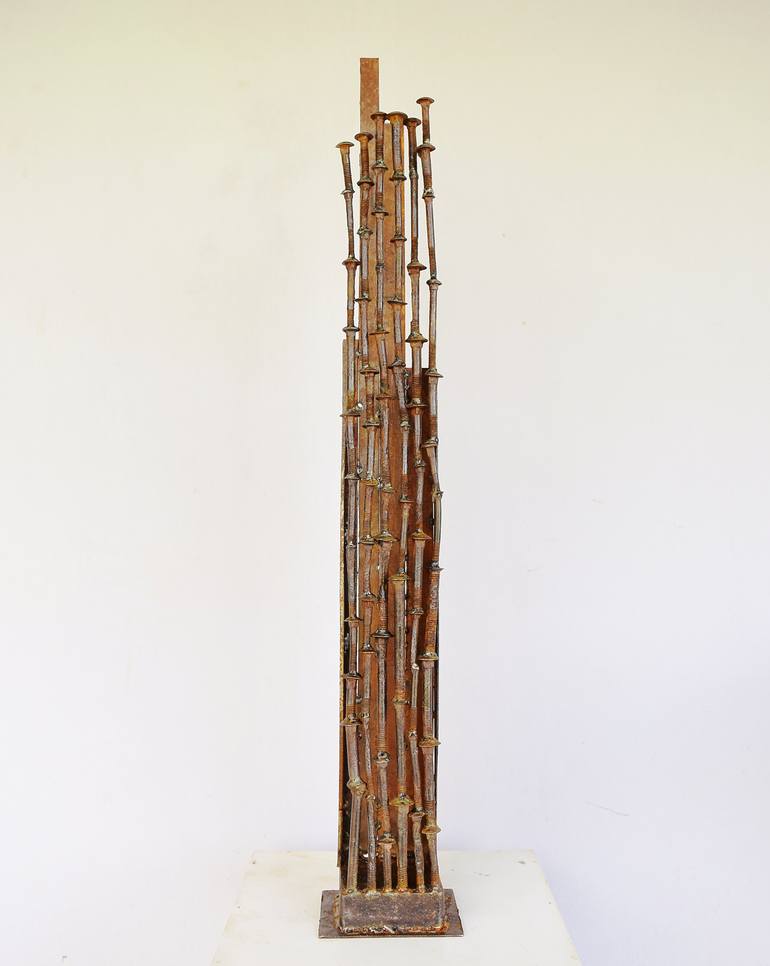 Original Abstract Expressionism Pop Culture/Celebrity Sculpture by Cesar Rizzi