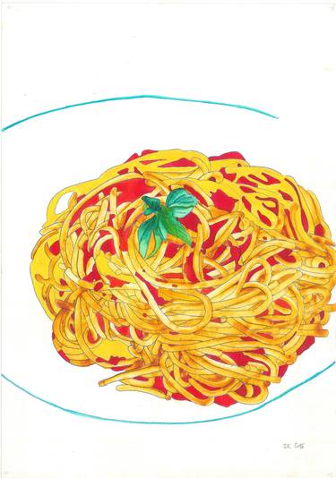 Print of Pop Art Food Paintings by Finer Side of Pop