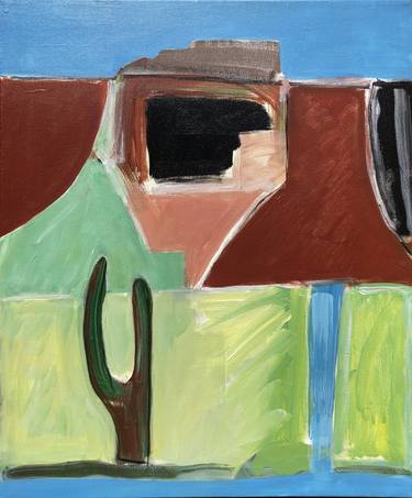 Original Abstract Landscape Painting by Lisa Bloomfield