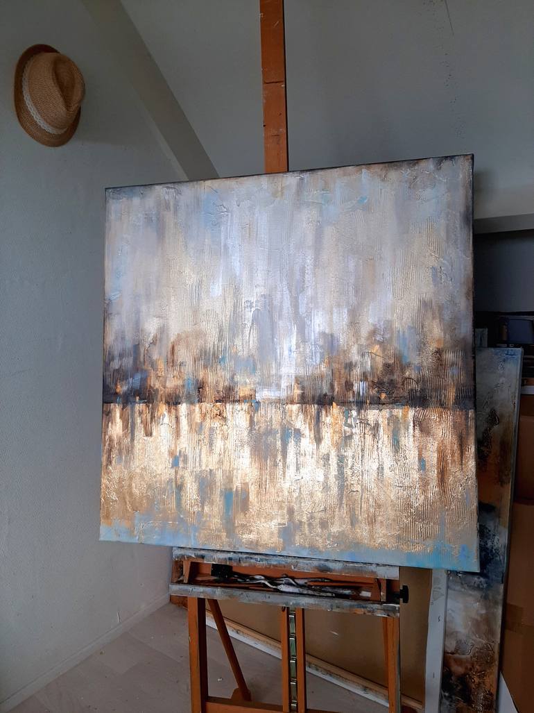 Original Abstract Landscape Painting by Bilyana Stoyanova