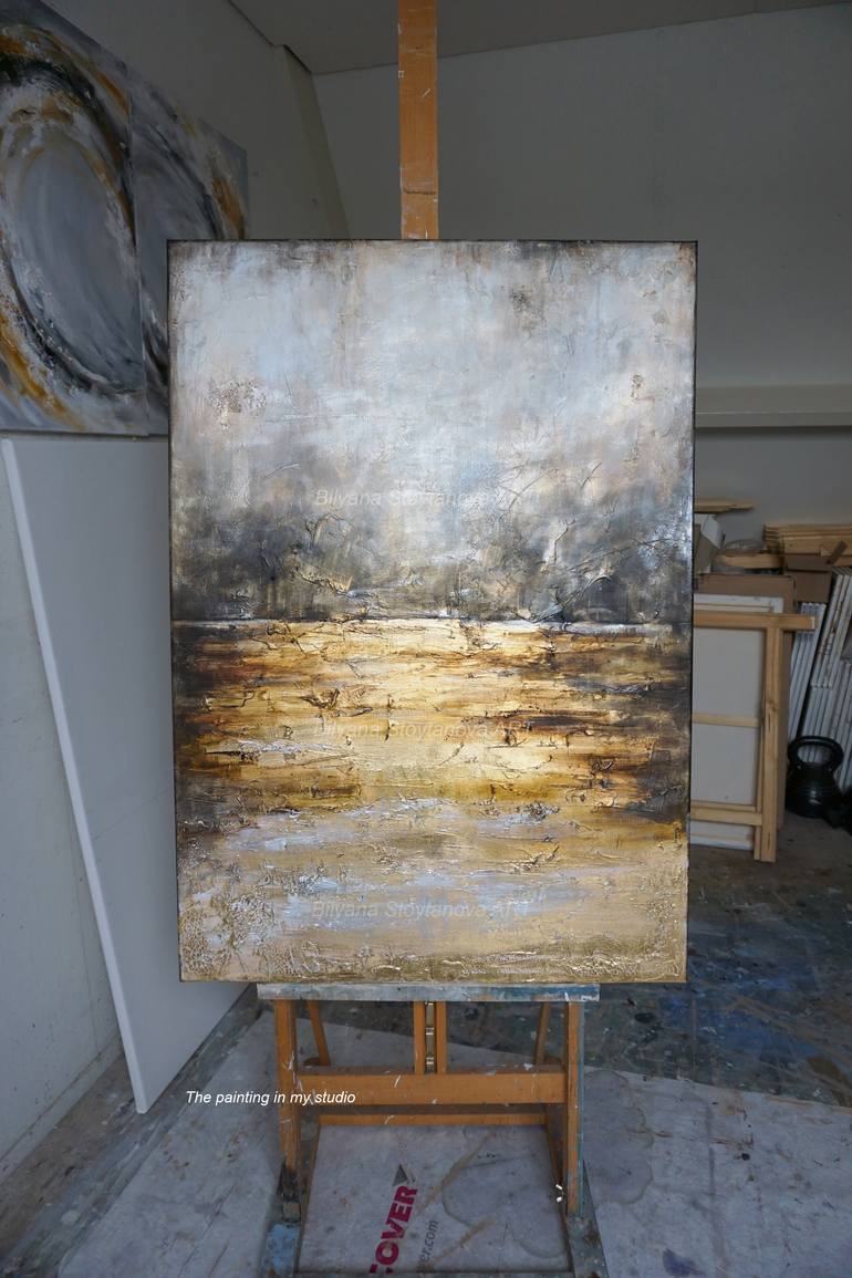 Original Contemporary Landscape Painting by Bilyana Stoyanova