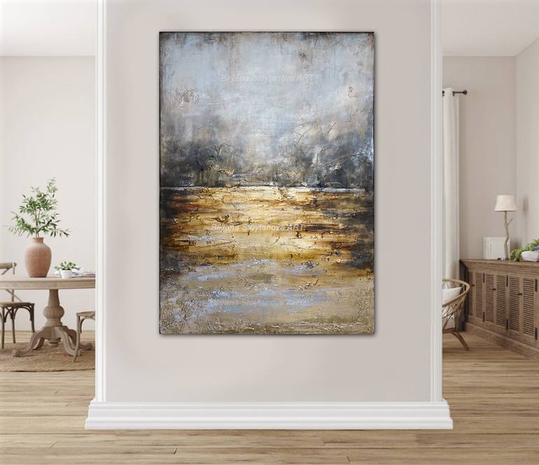 Original Contemporary Landscape Painting by Bilyana Stoyanova