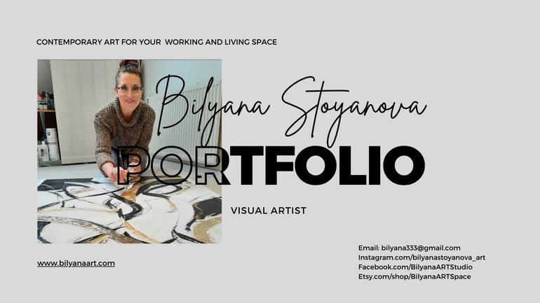 Original Abstract Painting by Bilyana Stoyanova