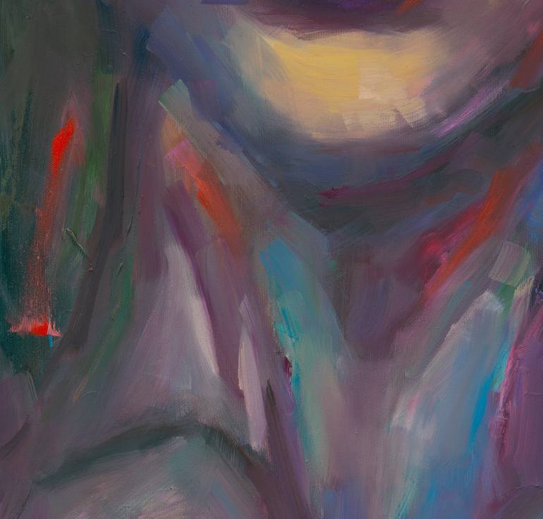 Original Contemporary Women Painting by Anna Miklashevich