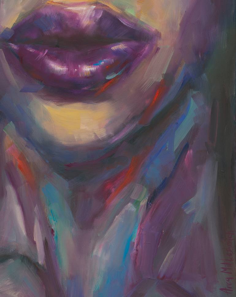 Original Contemporary Women Painting by Anna Miklashevich