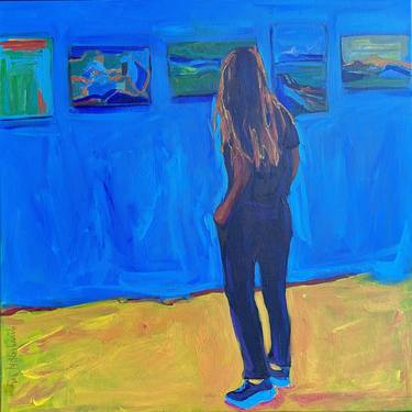 The joy of simply being: expressionist figurative art thumb