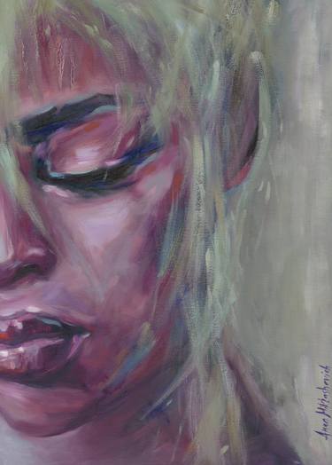 Original Expressionism Portrait Paintings by Anna Miklashevich