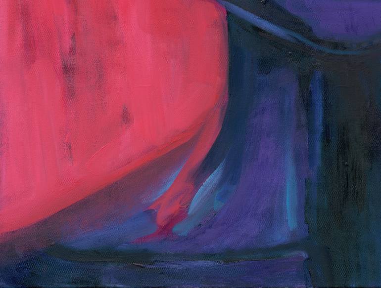 Original Expressionism Women Painting by Anna Miklashevich