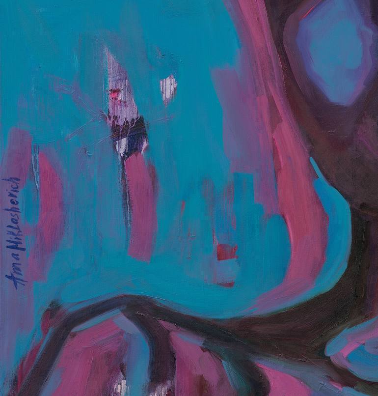 Original Contemporary Women Painting by Anna Miklashevich
