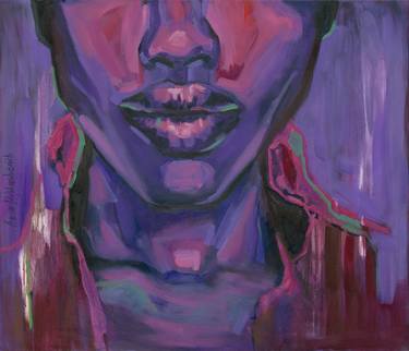 BELIEVER - black woman portrait art - Limited Edition of 50 - Giclee print of original oil painting thumb