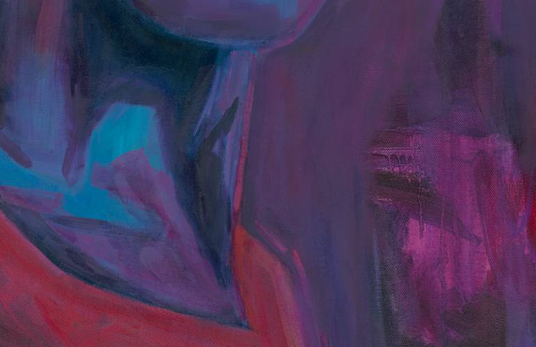 Original Figurative People Painting by Anna Miklashevich