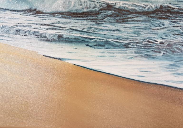 Original Seascape Painting by Mario Galarza Bejarano