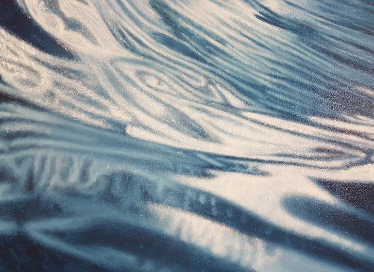 Original Figurative Seascape Painting by Mario Galarza Bejarano