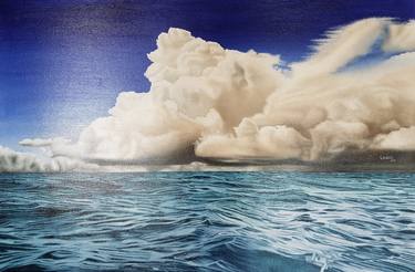 Original Realism Seascape Paintings by Mario Galarza Bejarano