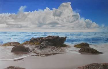 Original Seascape Paintings by Mario Galarza Bejarano