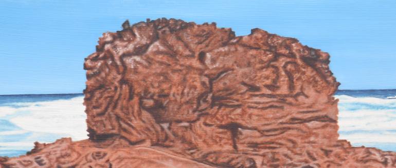 Original Figurative Seascape Painting by Mario Galarza Bejarano