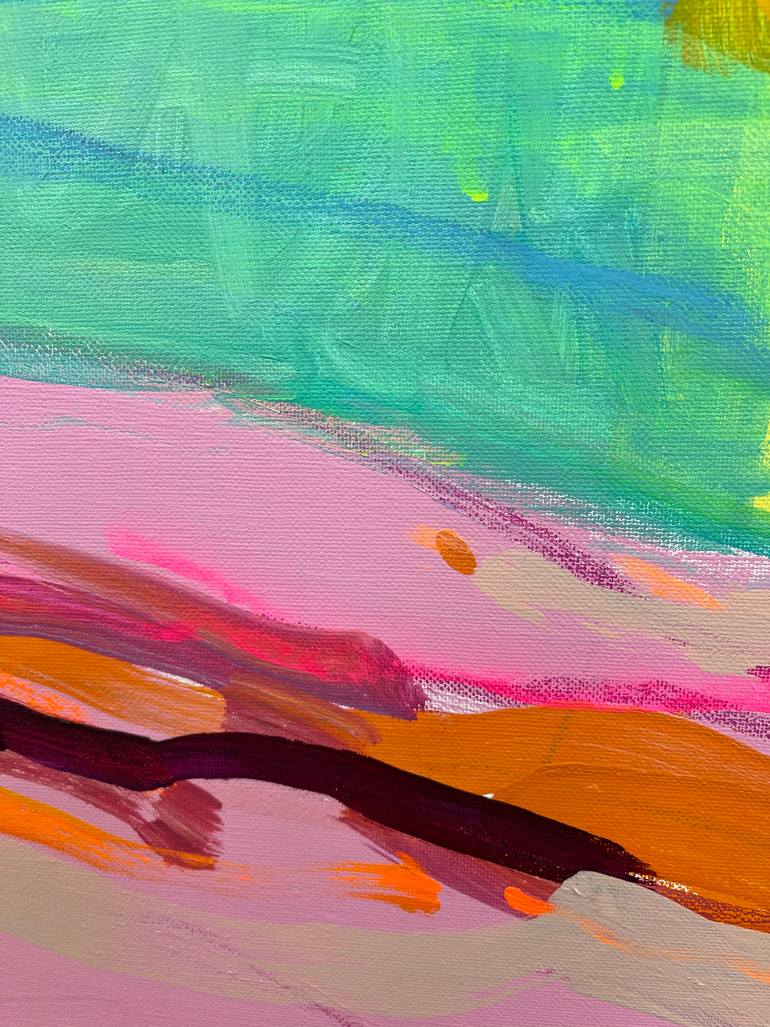 Original Expressionism Abstract Painting by Susanne Hendricks