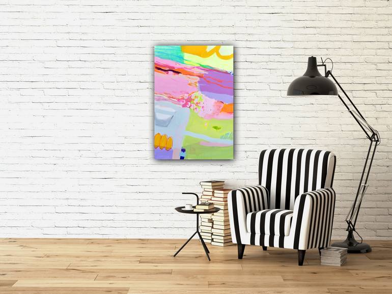 Original Expressionism Abstract Painting by Susanne Hendricks