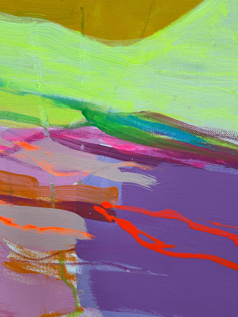 Original Expressionism Abstract Painting by Susanne Hendricks