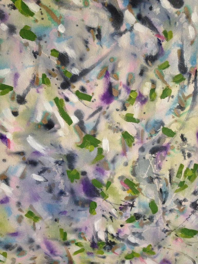 Original Abstract Painting by Paula Nishikawara