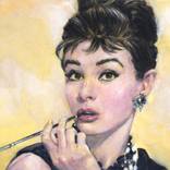 Audrey Hepburn by Felipe Echevarria