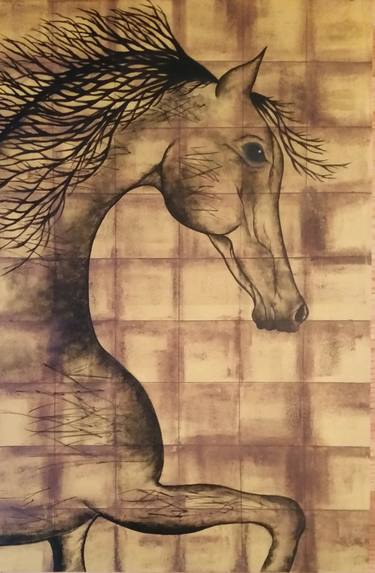 Original Horse Paintings by Liz Johnston
