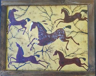 Original Horse Paintings by Liz Johnston
