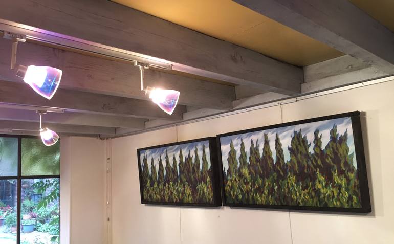 Original Expressionism Landscape Painting by Sophie Labayle