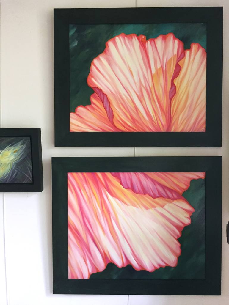 Original Floral Painting by Sophie Labayle