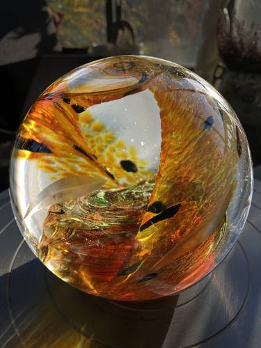 Autumn Glass Sphere thumb