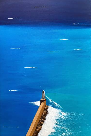 Print of Figurative Seascape Paintings by Fine Art
