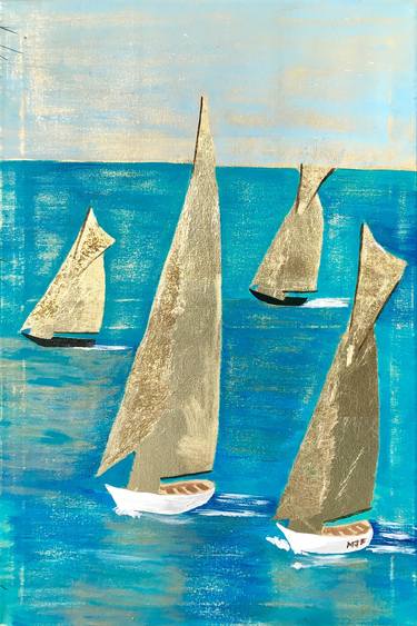 Regatta in Gold Leaf thumb