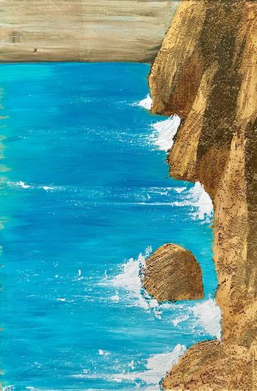 Print of Beach Paintings by Fine Art