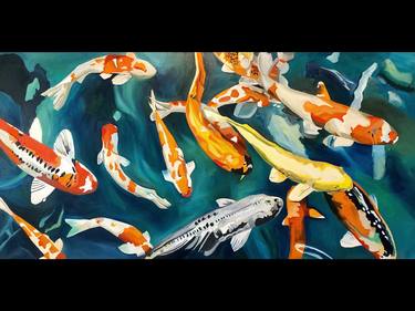 Original Animal Paintings by Silvia Rubboli Golf