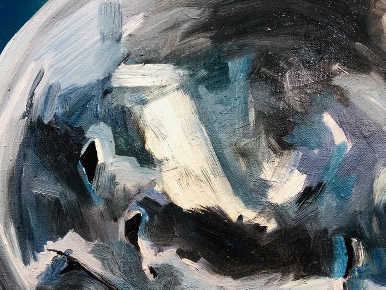 Original Figurative Animal Painting by Silvia Rubboli Golf