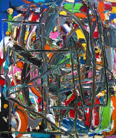 Yongxia Kang : abstract Knife oil painting thumb