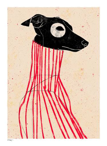 Print of Figurative Dogs Digital by Luciano Cian