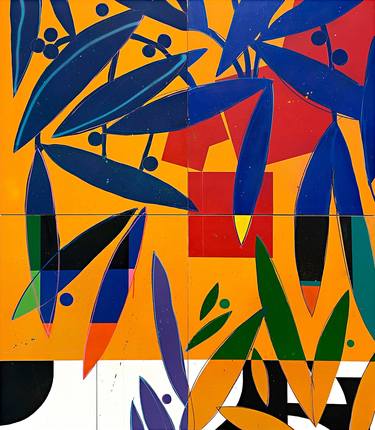 Original Contemporary Abstract Paintings by Luciano Cian