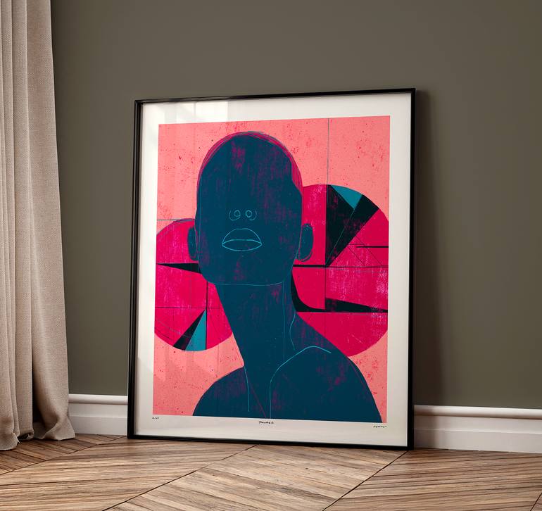 Original Digital Art Women Digital by Luciano Cian