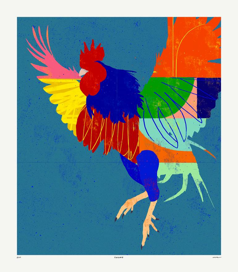 Original Digital Art Animal Digital by Luciano Cian