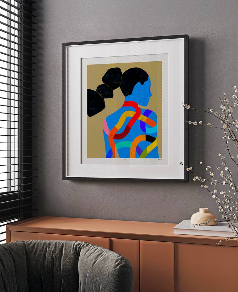 Original Contemporary Women Digital by Luciano Cian
